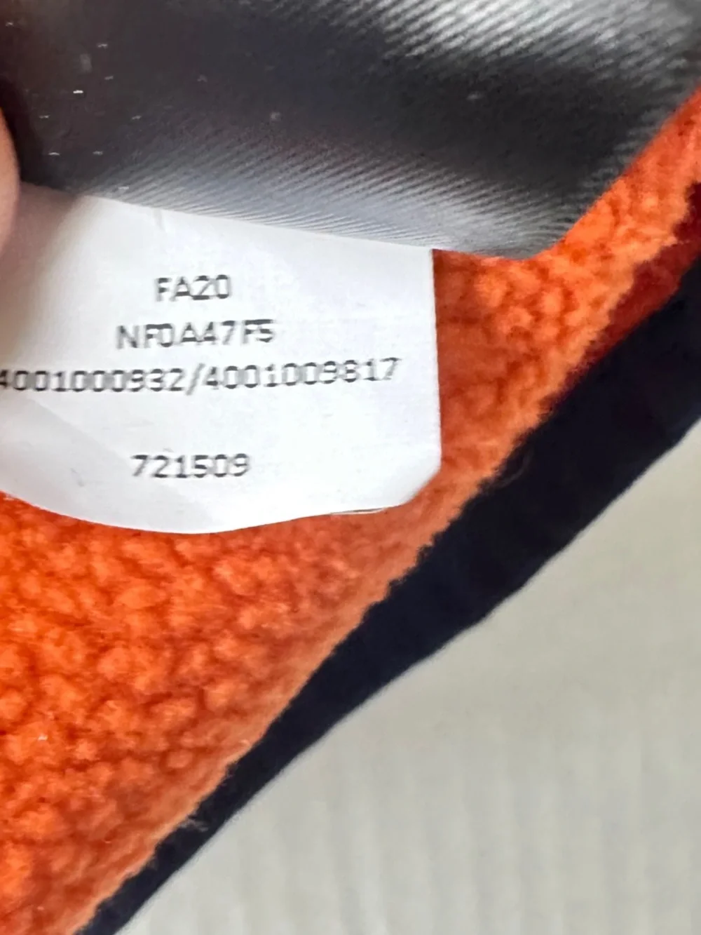 The North Face lightweight zip
